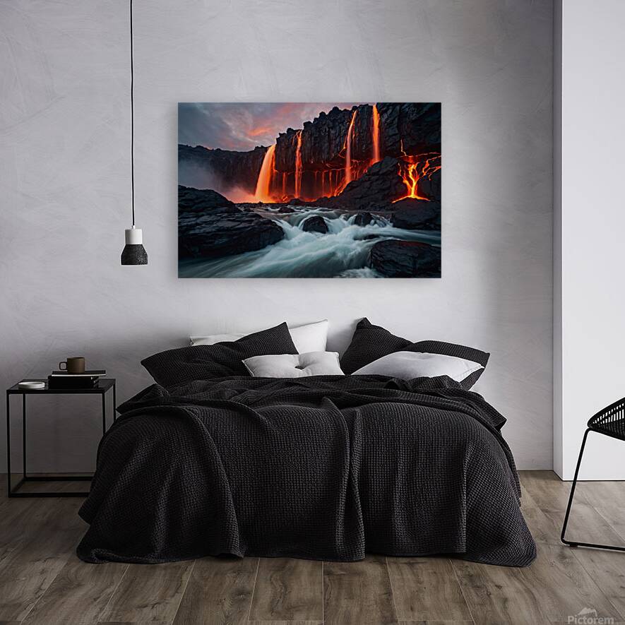 Lava Flow Landscape 33 Reproduction