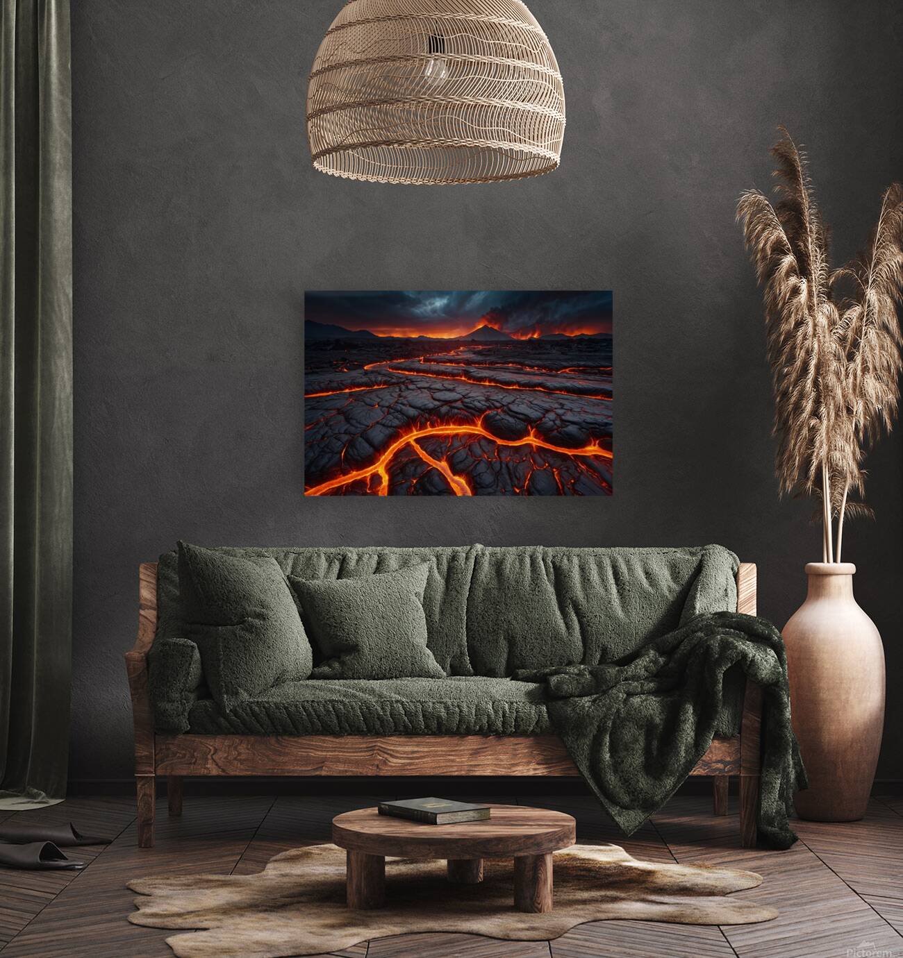 Lava Flow Landscape 59 Reproduction