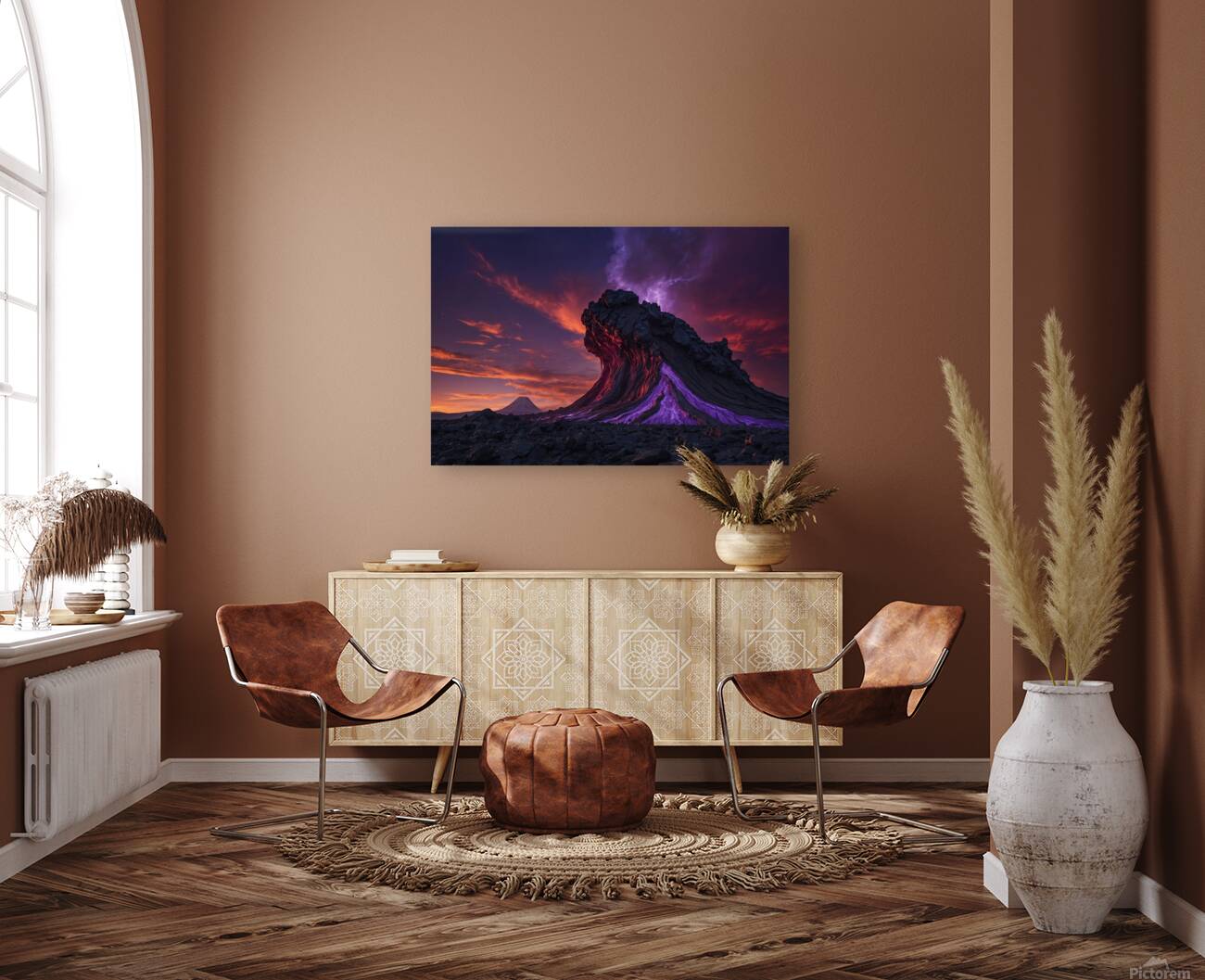 Lava Flow Landscape 68 Reproduction