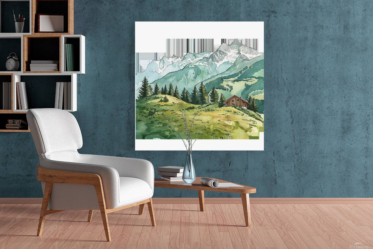 Mountain Landscapes 4 Reproduction