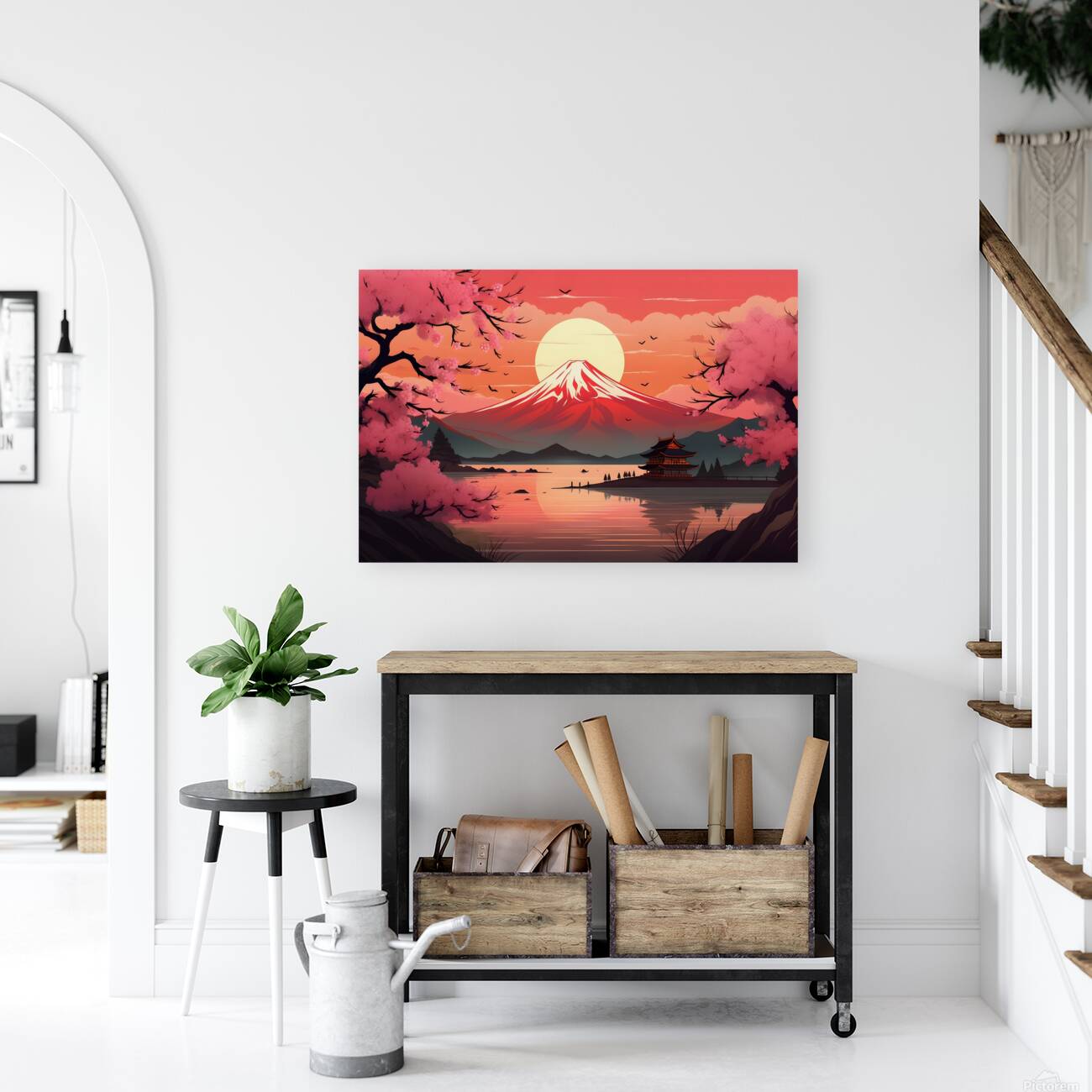 Sunset Landscape 56 Reproduction