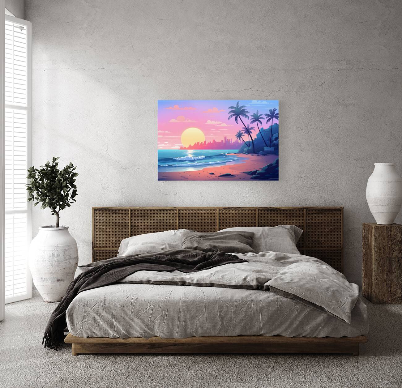 Sunset Landscape 51 Reproduction