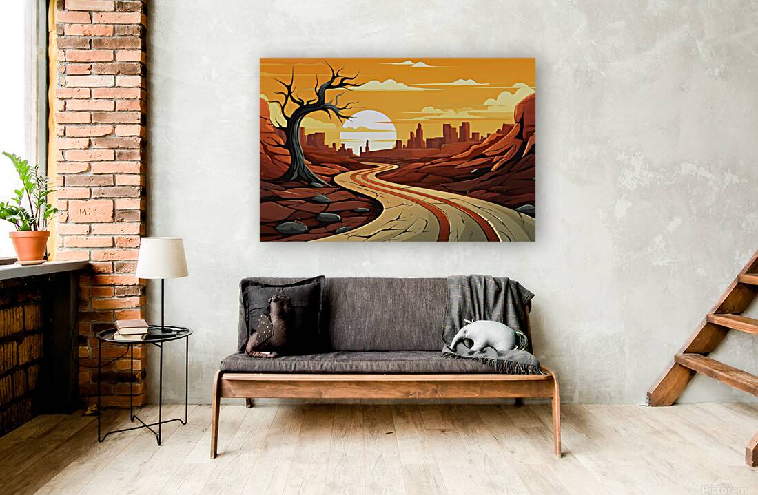 Sunset Landscape 37 Reproduction