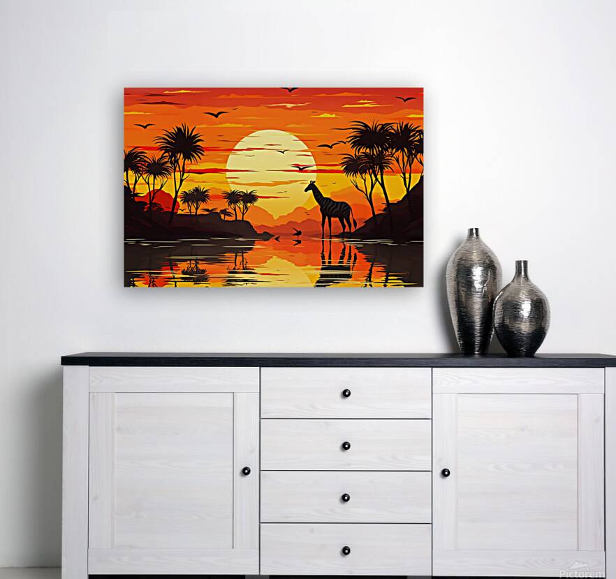 Sunset Landscape 3 Reproduction