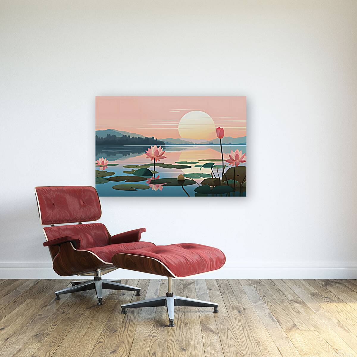 Sunset Landscape 88 Reproduction