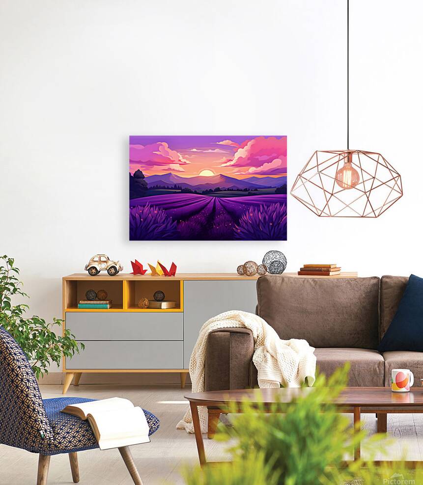 Sunset Landscape 92 Reproduction