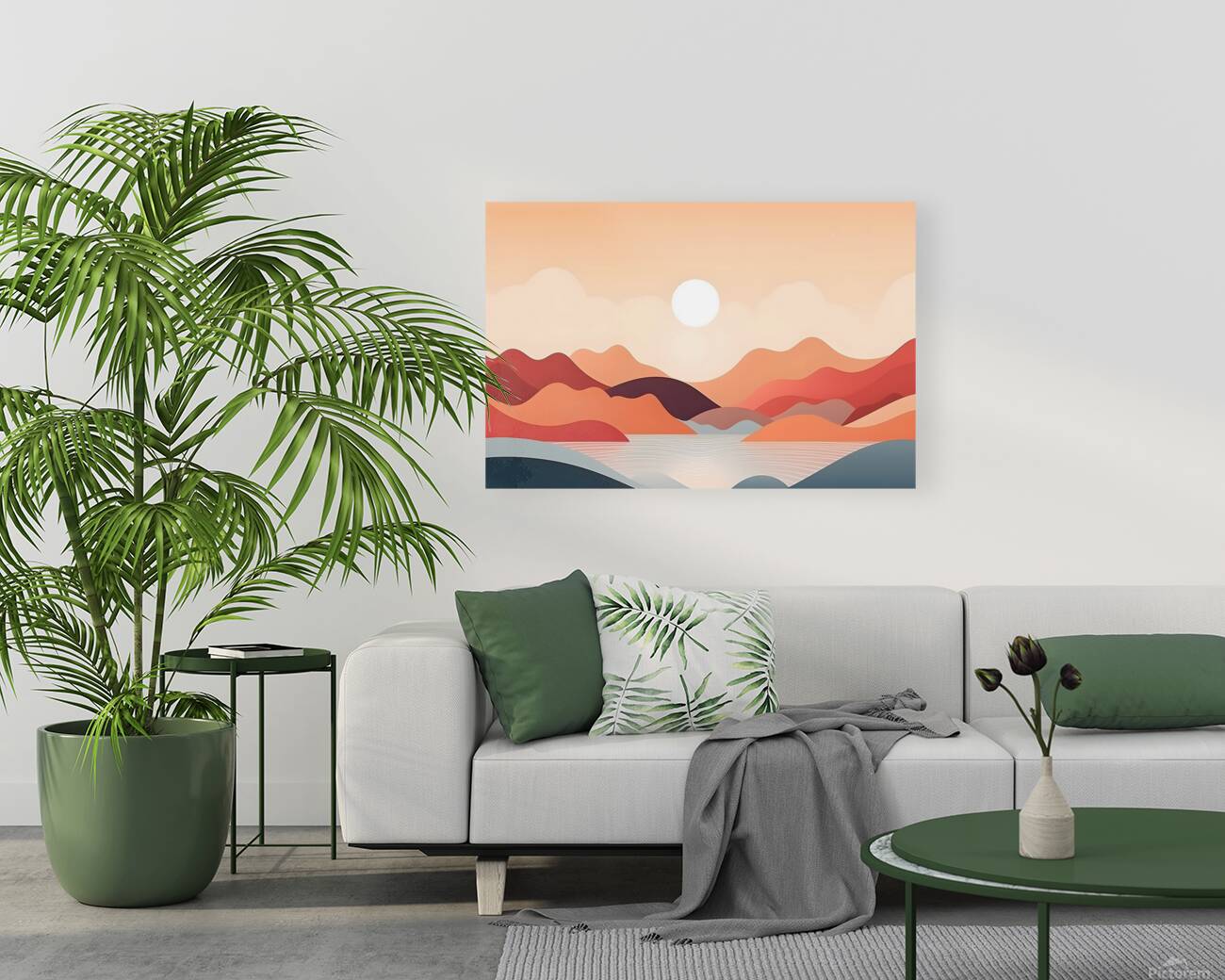 Nature Boho Landscape 2 Reproduction