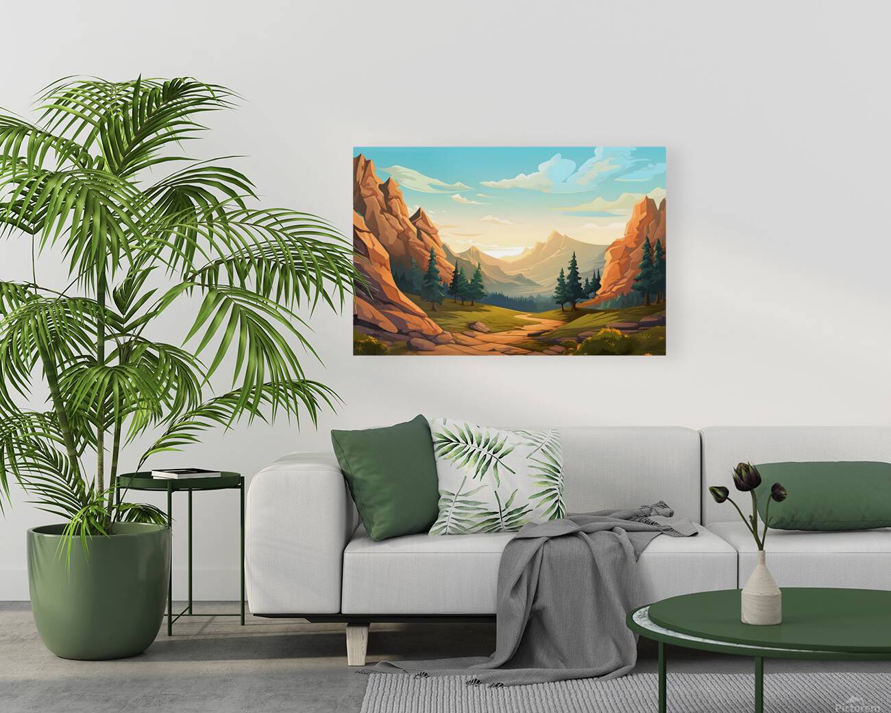 Mountain Landscape 10 Reproduction