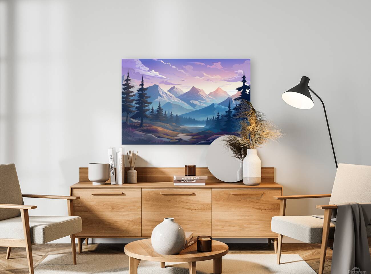 Mountain Landscape 20 Reproduction