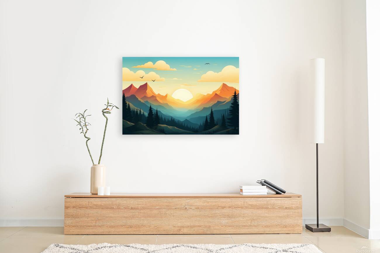 Mountain Landscape 39 Reproduction