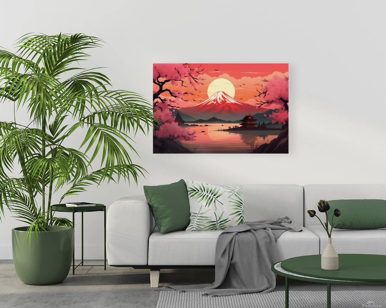 Sunset Landscape 56 Reproduction