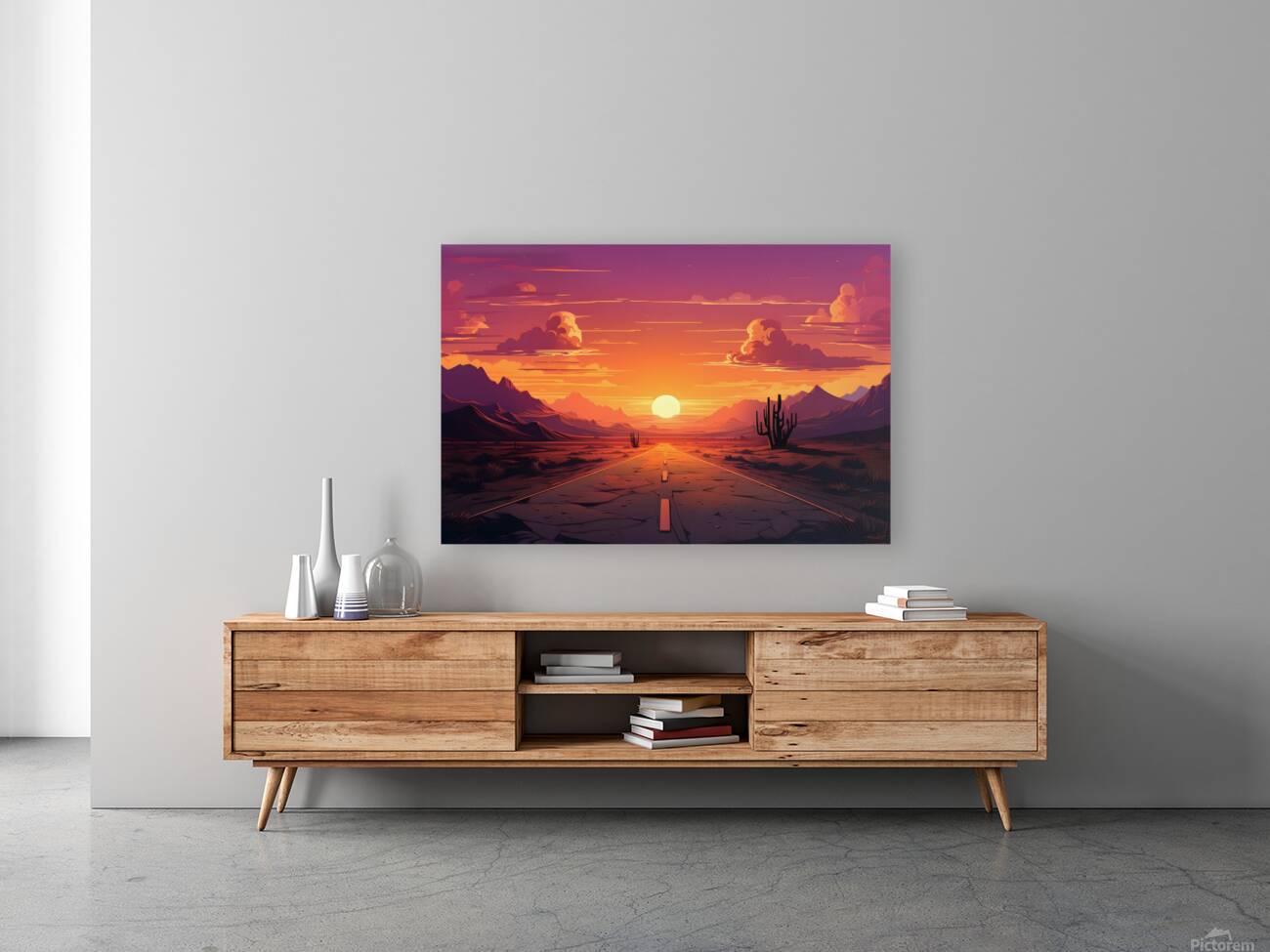 Sunset Landscape 42 Reproduction