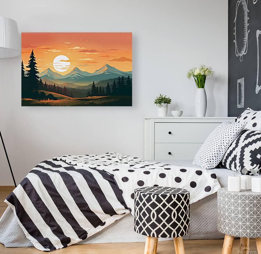 Sunset Landscape 17 Reproduction