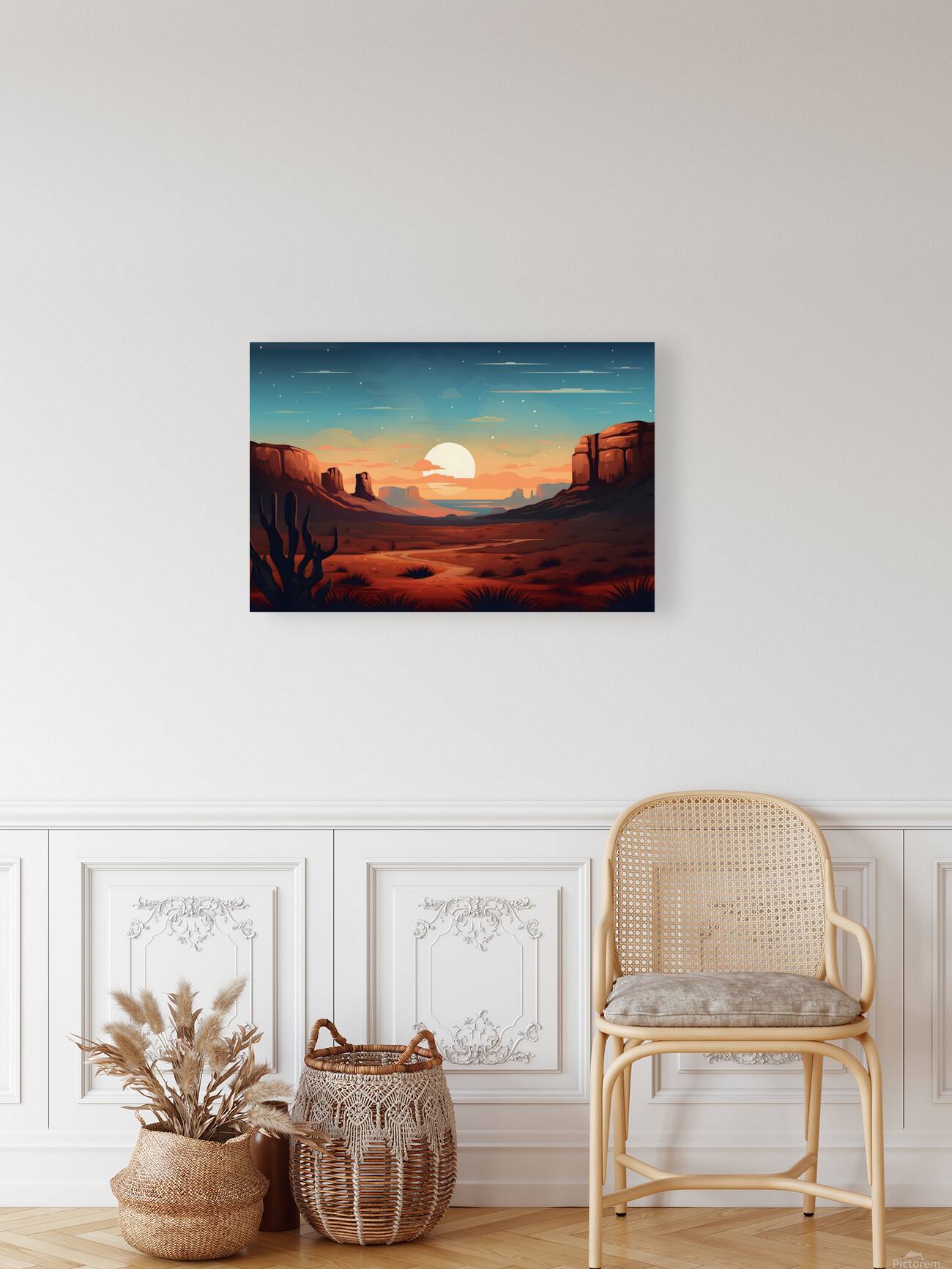 Sunset Landscape 91 Reproduction
