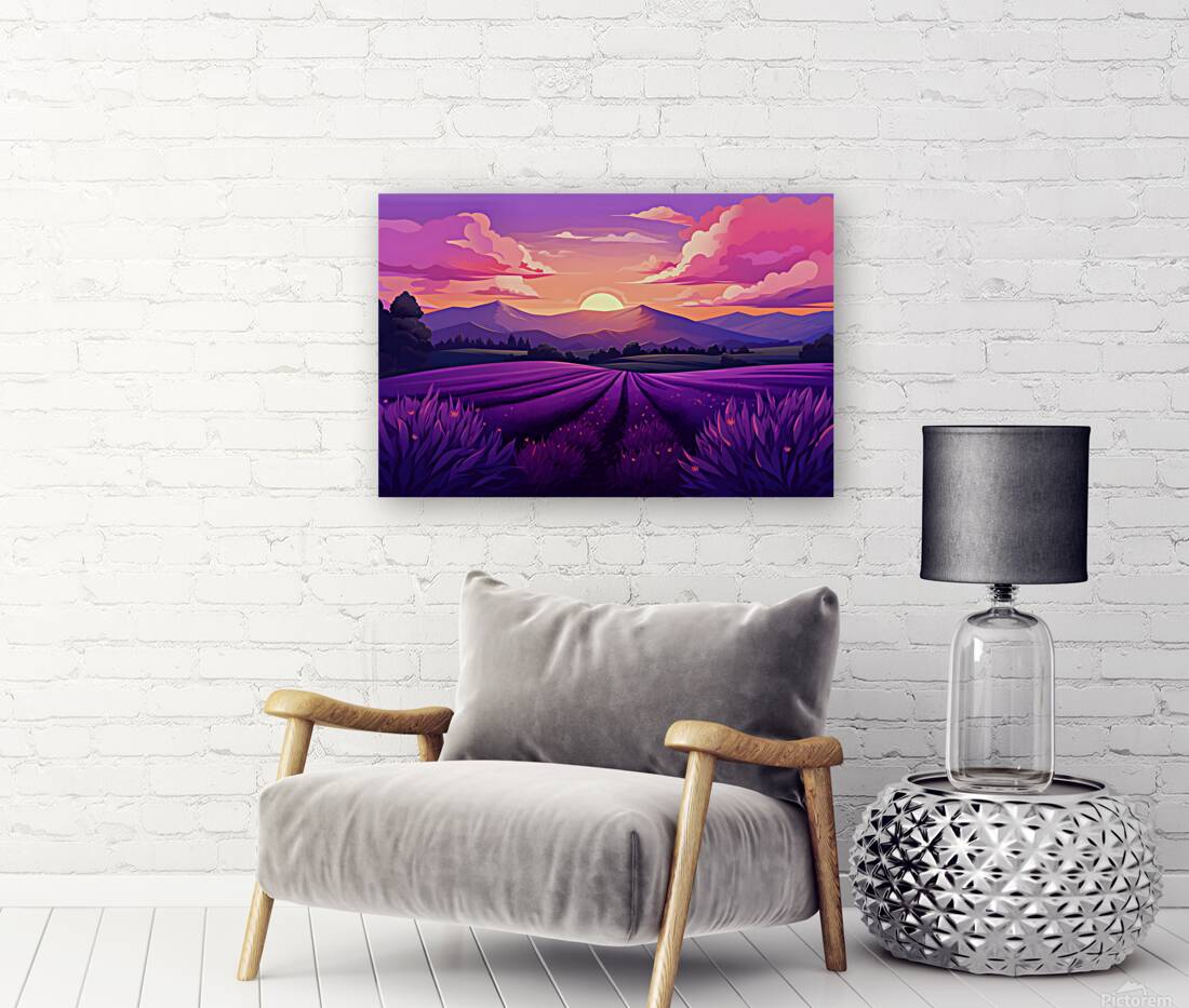 Sunset Landscape 92 Reproduction