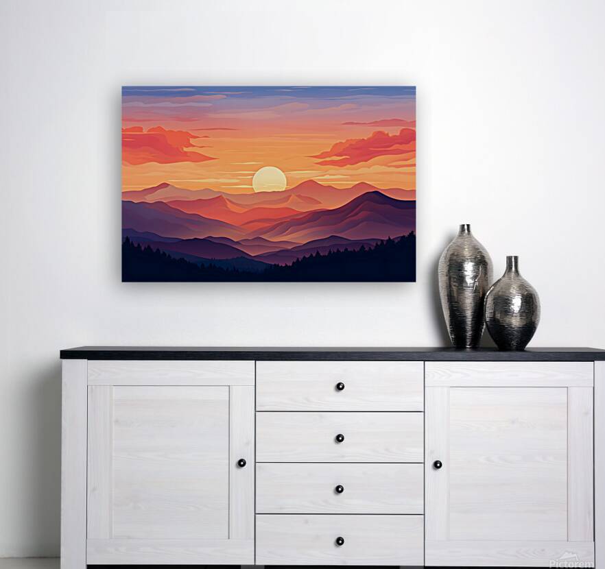 Sunrise Landscape 8 Reproduction