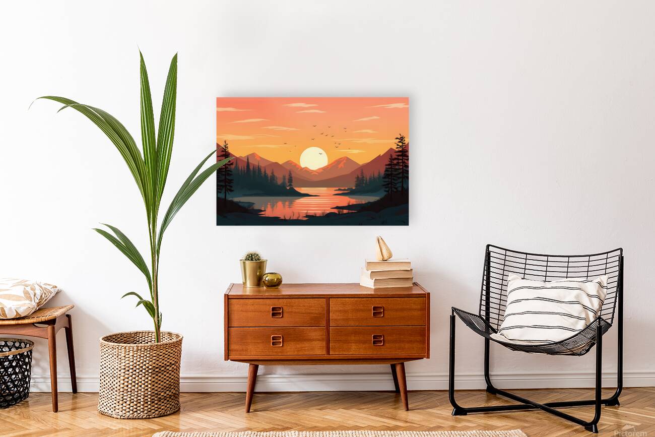 Sunrise Landscape 13 Reproduction