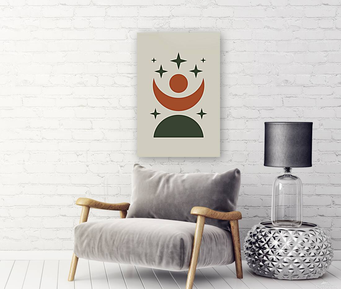 Celestial Balance Abstract Poster Reproduction