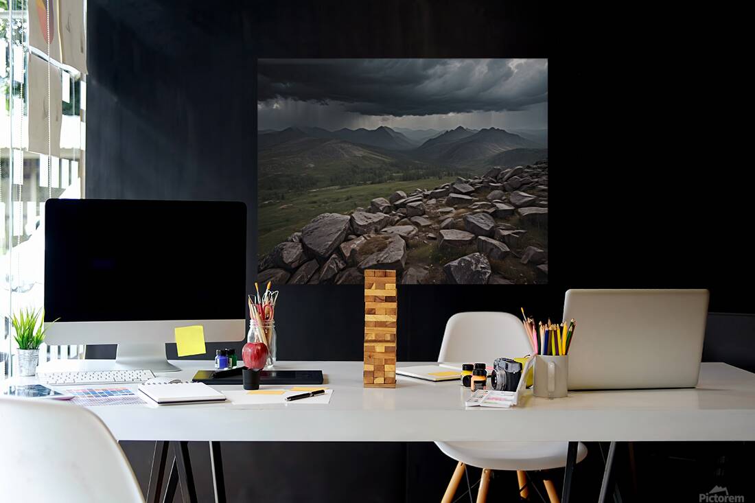 Mountain Landscape Wall Art Print 57 Reproduction