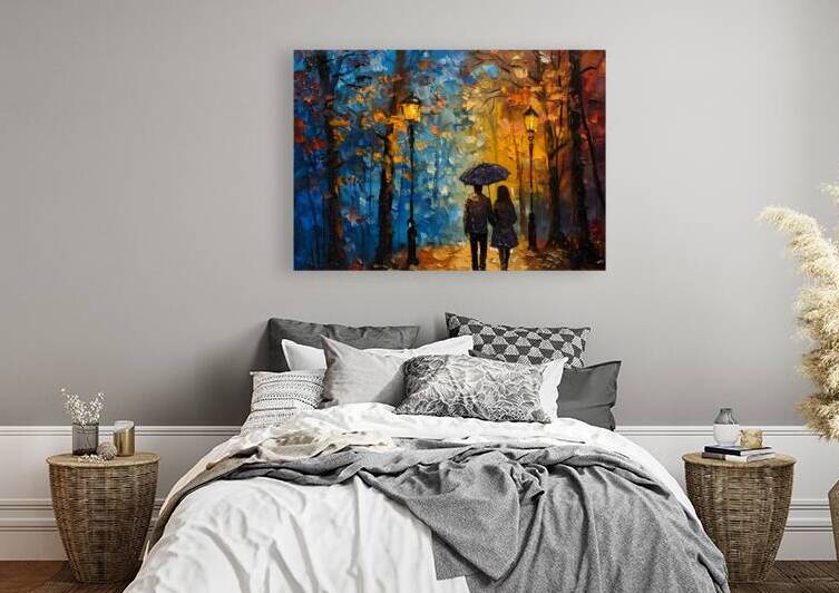Oil paint romantic Wall art 11 by Aura Gallery