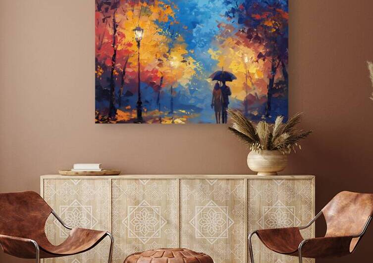 Oil paint romantic Wall art 16 by Aura Gallery