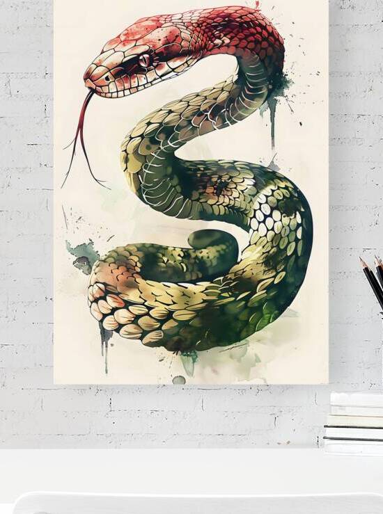 Watercolor Animal 1 by Aura Gallery