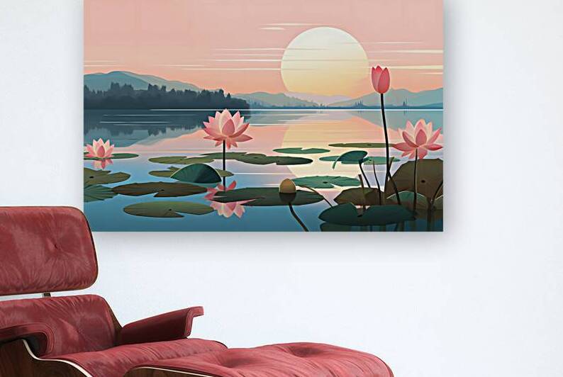 Sunset Landscape 88 Reproduction