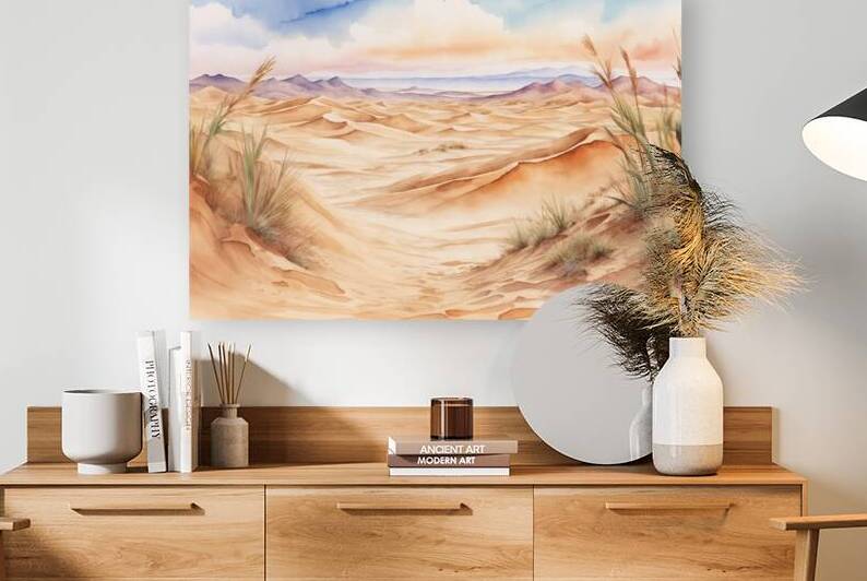 W a t e r c o l o r   S a n d y   D u n e s   L a n d s c a p e   B a c k g r o u n d    S a n d y   D u n e s   W a l l p a p e r    W a t e r c o l o r   P a i n t i n g   o f   S a n d y   D u n e s    W a t e r c o l o r   S a n d y   D u n e s   B a  by Nora studio