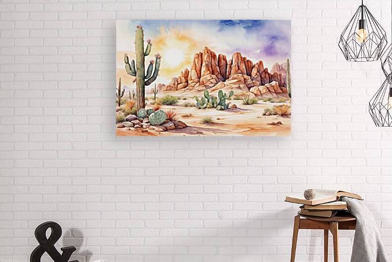 W a t e r c o l o r   D e s e r t   L a n d s c a p e   B a c k g r o u n d    D e s e r t   W a l l p a p e r    W a t e r c o l o r   P a i n t i n g   o f   D e s e r t   S c e n e r y    W a t e r c o l o r   D e s e r t   B a c k g r o u n d    D e s by Nora studio