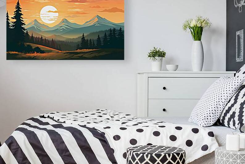 Sunset Landscape 17 Reproduction