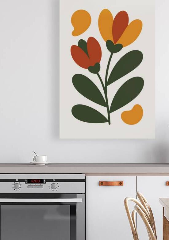 Freeform Petals Poster 2 by Nora studio