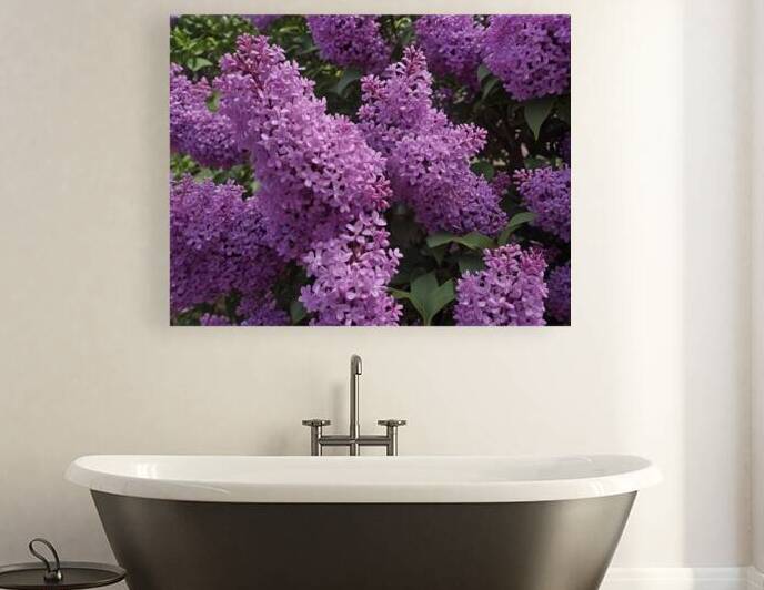 Elegant Floral Macro Wall Art Print 18 by Aura Gallery