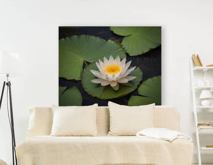 Elegant Floral Macro Wall Art Print 24 by Aura Gallery