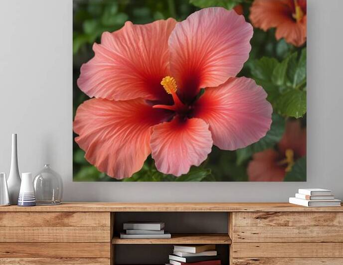 Elegant Floral Macro Wall Art Print 25 by Aura Gallery