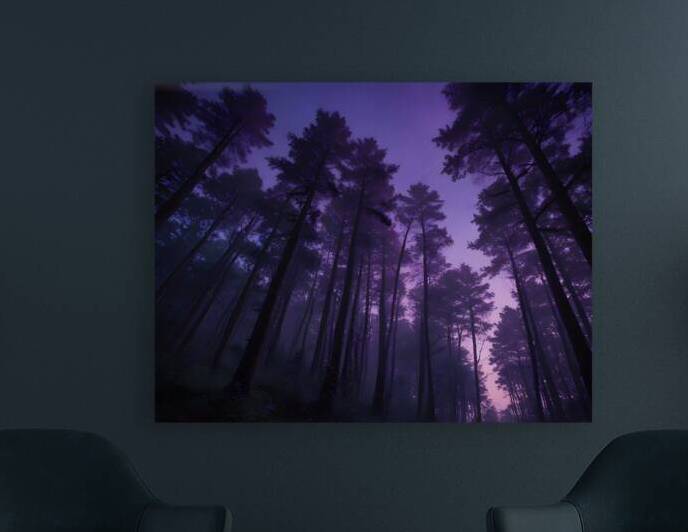 Silent Wilderness – Depth and Light Nature Art Print 6 by Aura Gallery