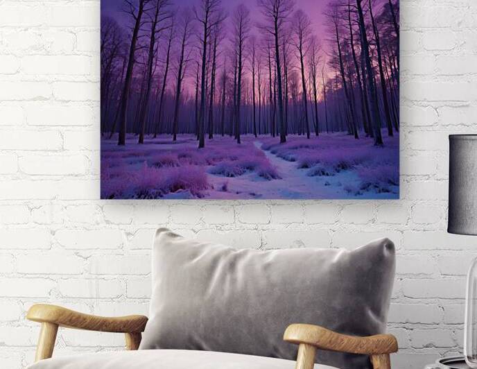 Silent Wilderness – Depth and Light Nature Art Print 32 by Aura Gallery