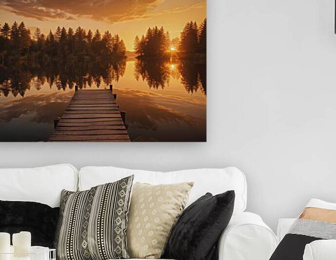 Golden Horizon – Sunsets & Sunrises Wall Art Collection 61 by Aura Gallery