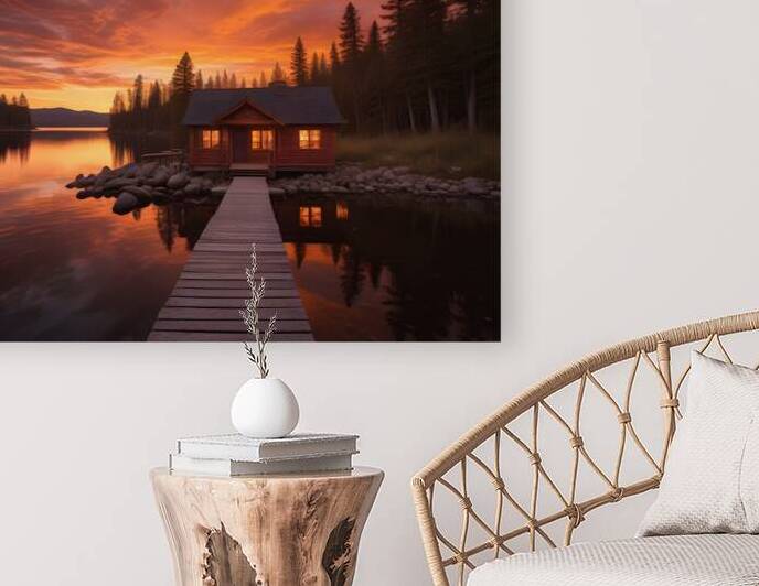 Golden Horizon – Sunsets & Sunrises Wall Art Collection 63 by Aura Gallery