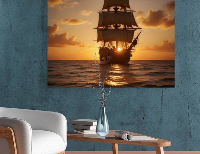 Golden Horizon – Sunsets & Sunrises Wall Art Collection 1 by Aura Gallery