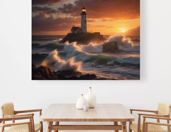 Golden Horizon – Sunsets & Sunrises Wall Art Collection 5 by Aura Gallery