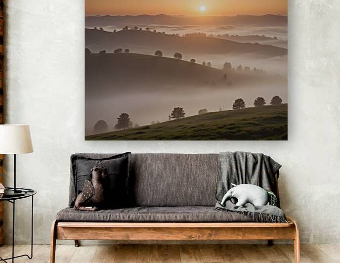 Golden Horizon – Sunsets & Sunrises Wall Art Collection 46 by Aura Gallery