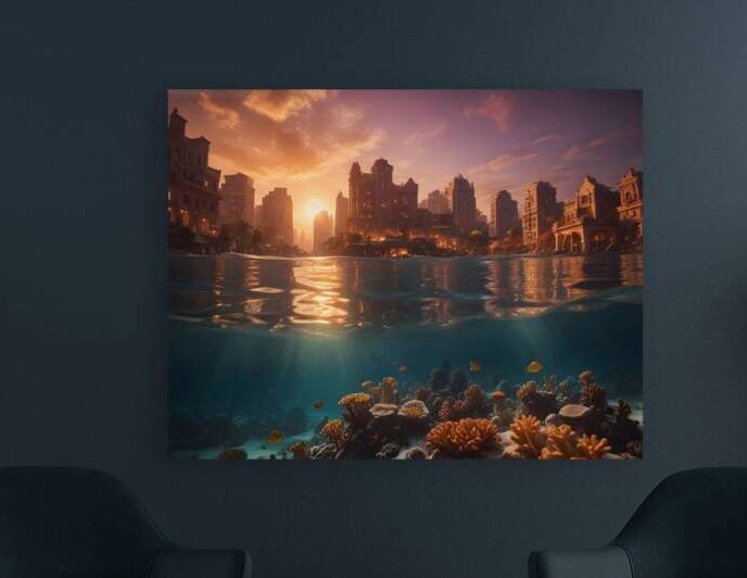 Golden Horizon – Sunsets & Sunrises Wall Art Collection 59 by Aura Gallery