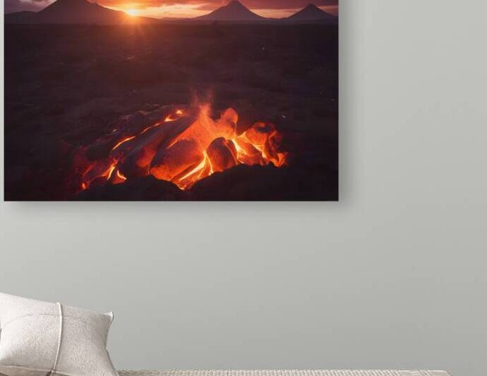 Golden Horizon – Sunsets & Sunrises Wall Art Collection 60 by Aura Gallery
