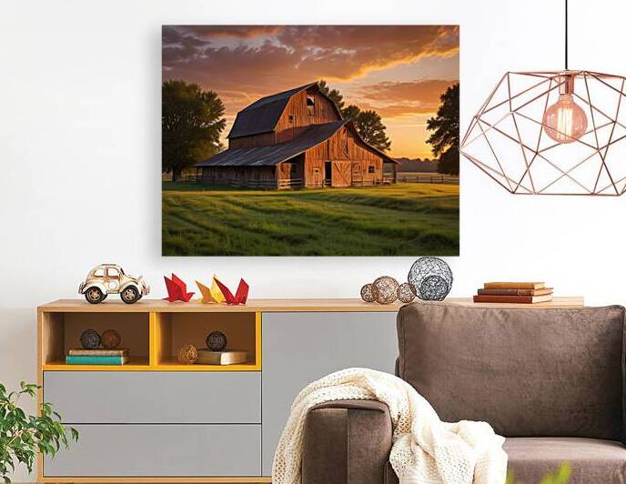 Golden Horizon – Sunsets & Sunrises Wall Art Collection 6 by Aura Gallery