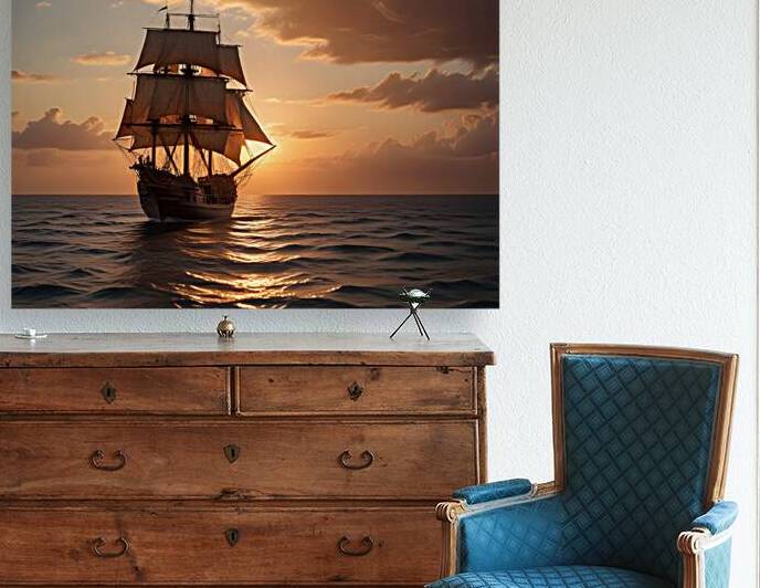 Golden Horizon – Sunsets & Sunrises Wall Art Collection 16 by Aura Gallery