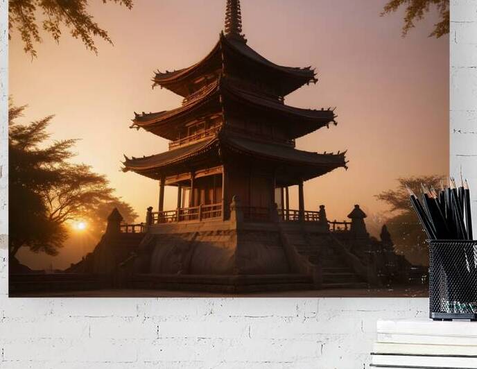 Golden Horizon – Sunsets & Sunrises Wall Art Collection 32 by Aura Gallery