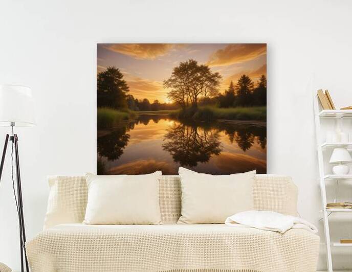 Golden Horizon – Sunsets & Sunrises Wall Art Collection 65 by Aura Gallery