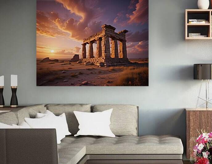 Golden Horizon – Sunsets & Sunrises Wall Art Collection 45 by Aura Gallery