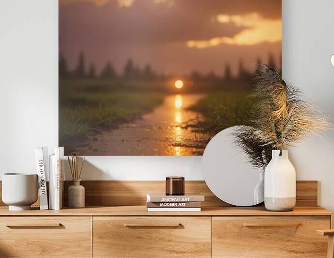 Golden Horizon – Sunsets & Sunrises Wall Art Collection 38 by Aura Gallery