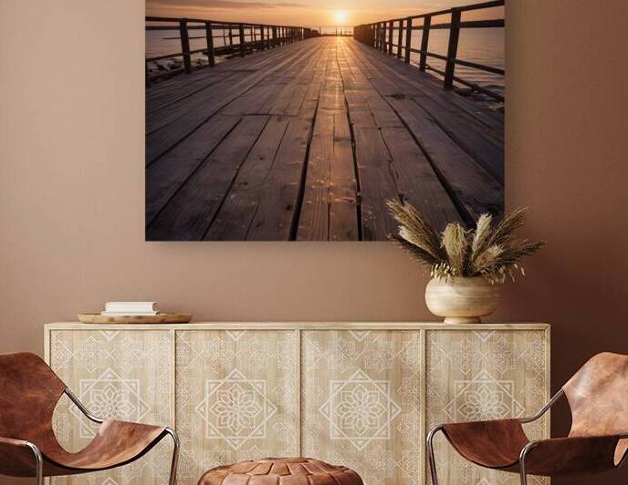 Golden Horizon – Sunsets & Sunrises Wall Art Collection 74 by Aura Gallery
